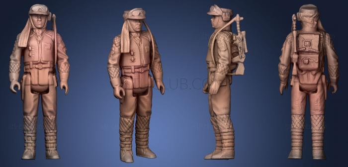 3D model Rebel Commander (STL)